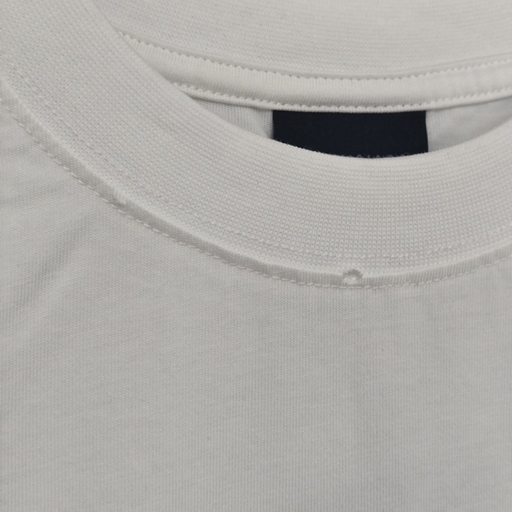 Balenciaga White T-Shirt with Black Graphic Logo - Picture 5 of 10